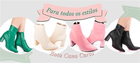 Bota de cano curto, para todos os estilos: vem ver!.